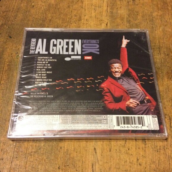 Al Green Everythings OK CD Bluenote Album 2005 SEALED - Picture 2 of 8